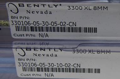 Bently Nevada 330106-05-30-10-02-05 3300 XL 8 mm Reverse Mount Probes in stock