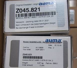 OEM Article Z045.821 AUMA Actuator Parts 008.0 Positioner Assly