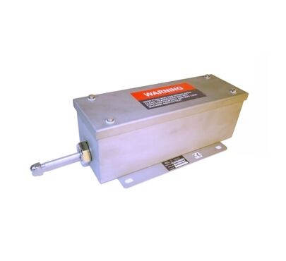 High Temperature Dual Transducer Case Expansion Transducer with Weatherproof LVDT Assembly for Thermal Growth Measurement